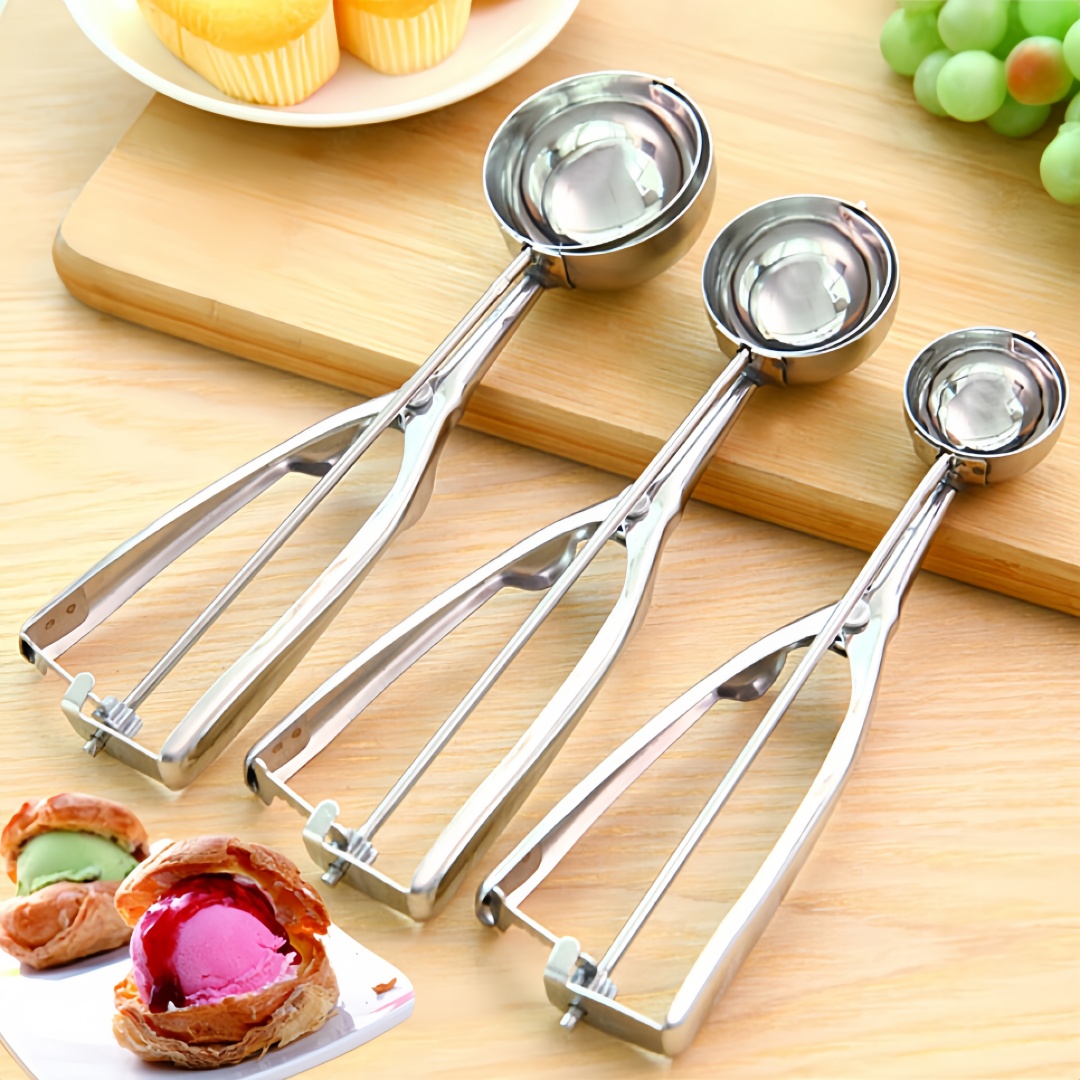 Ice Mold Sphere - 1 Buah Sendok Es Krim Baja