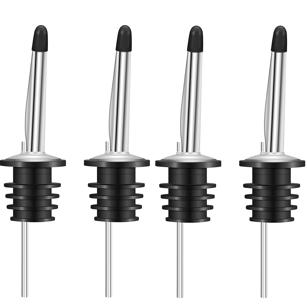 Speed Pourer Cap - 4 buah penuang botol klasik baja
