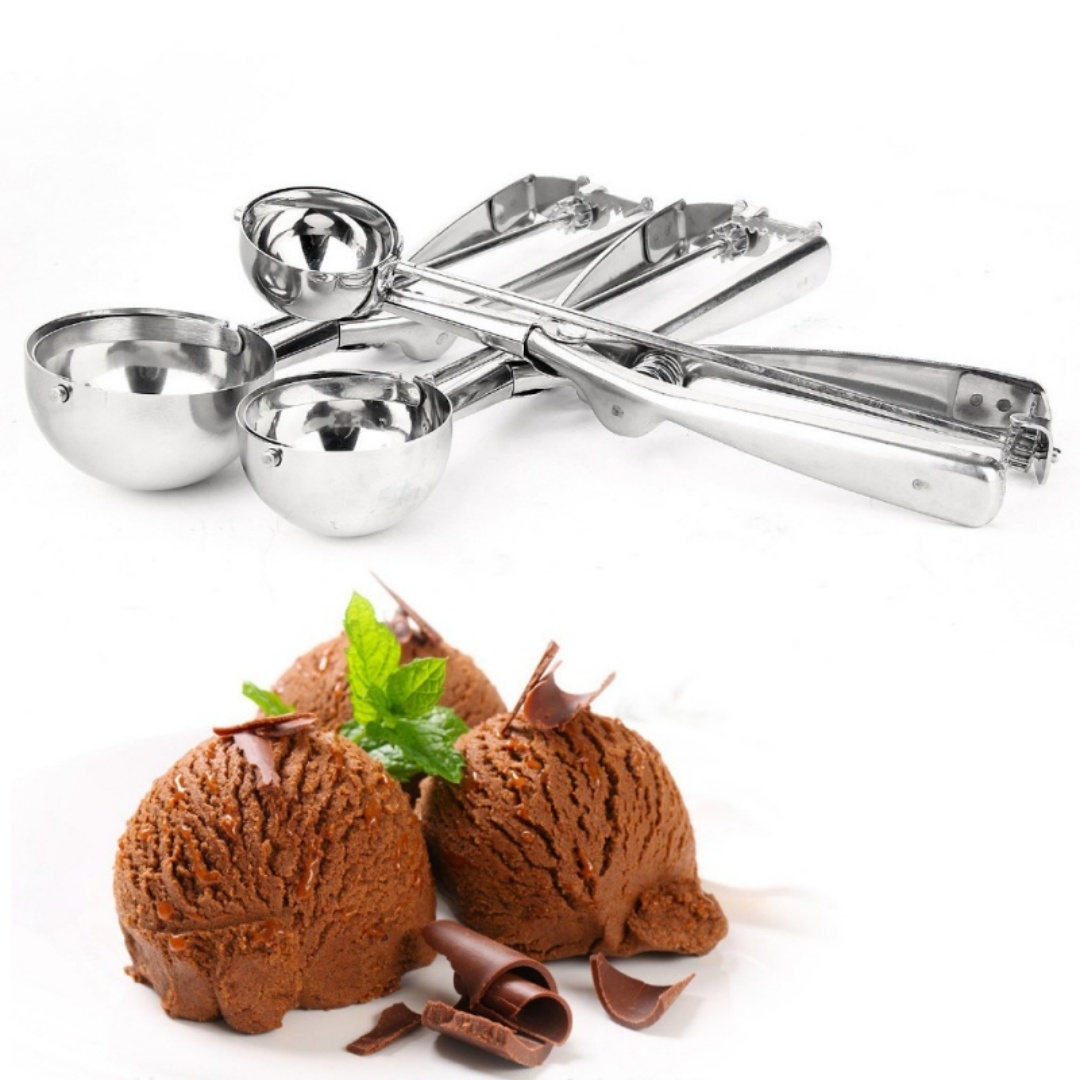 1 Buah Sendok Es Krim Baja Tah - Ice Mold Sphere ulasan dan harga