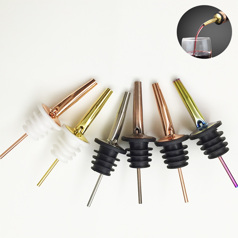 4Pcs hitam/mawar emas/perak pe - Bitters Bottle Set ulasan dan harga