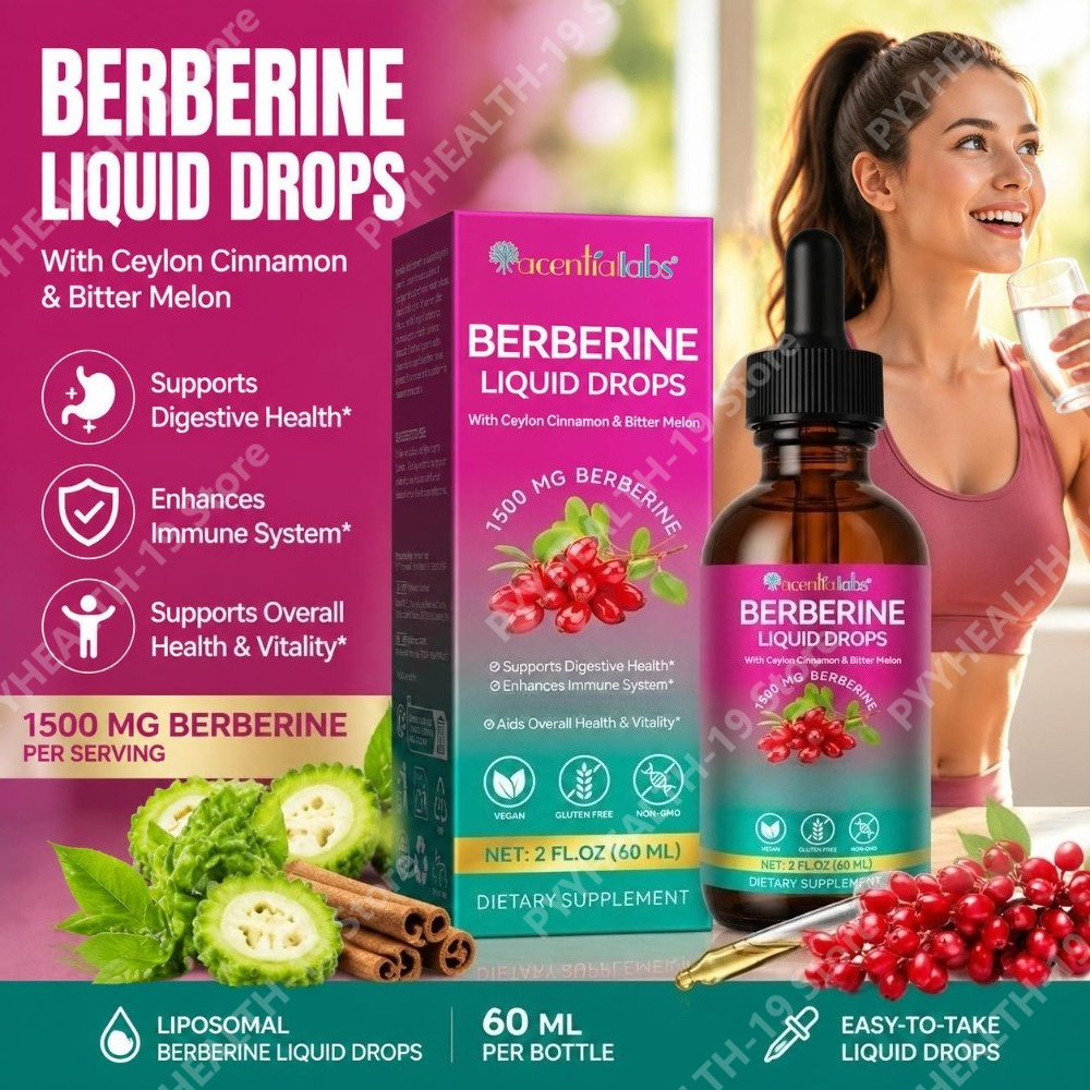 Acentiallabs Berberine Liquid  - Bitters Bottle Set ulasan dan harga